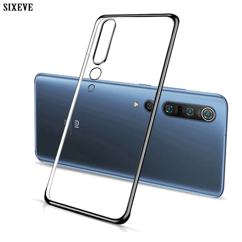 Роскошный прозрачный чехол для Xiaomi Mi 6 8 9 10 5G SE Lite Pro Redmi 3S 4 4A 5 Plus 5A Note 4X мобильный