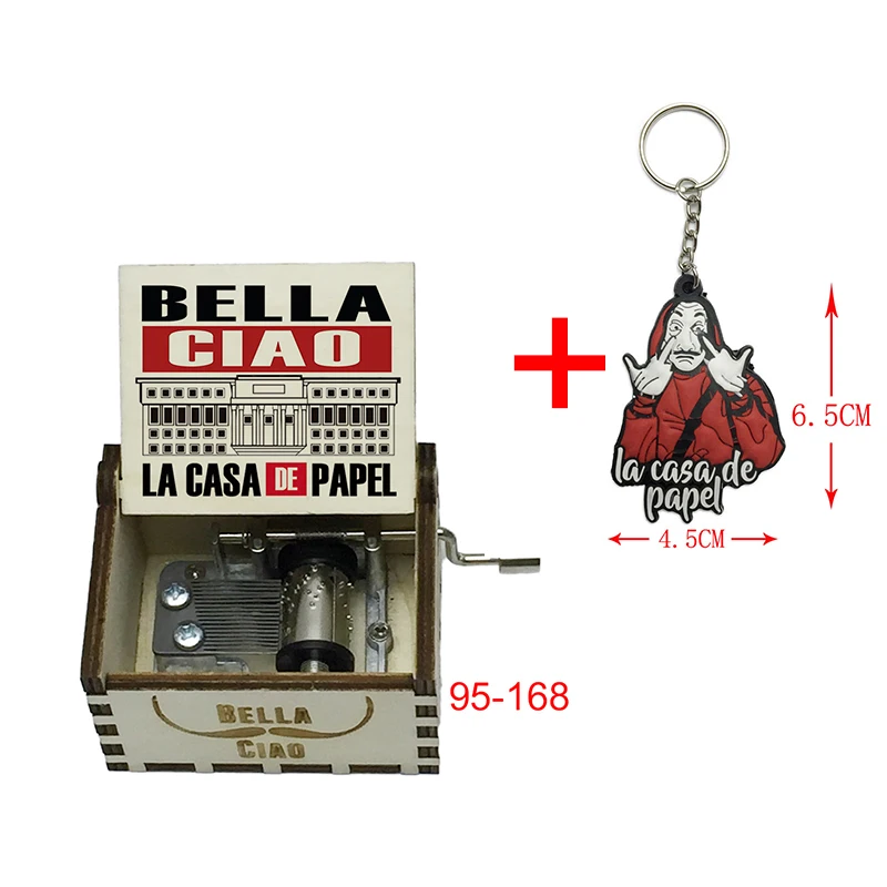 Музыкальная шкатулка с новейшим дизайном La Casa De Papel bella Hello тематическая Шкатулка