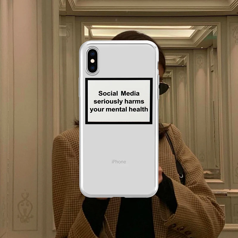 INS Funny Social media чехол для iphone 11 Pro Max X XR XS 7 8 plus|Бамперы| |