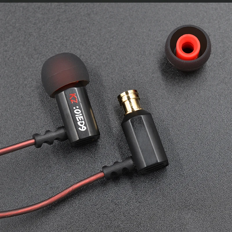 Kz Ed9 High Bass Headset KZ ED9 In Ear Earphones Dynamic Drive