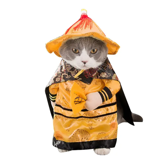 Забавная китайская принцесса косплей одежда для кошек костюм на Хэллоуин для собак рождественский костюм Одежда для кошек Одежда для собак Pet ApparelMU