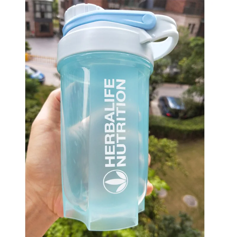 Портативный, цвета леденцов Herbalife Nutrtion прозрачный велосипед герметичный Спорт небьющиеся пластиковые бутылки для воды оптом