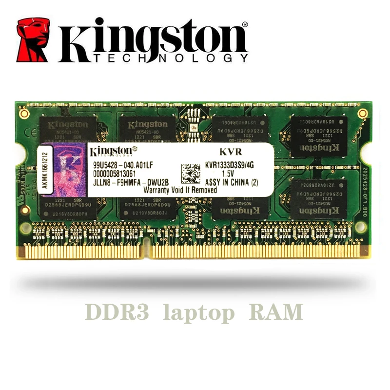 Kingston NB 2 ГБ 4 8 PC3 DDR3 1066 МГц 1333 1600 лэптоп ноутбук Память RAM 2g 4g 8g МГц|Оперативная