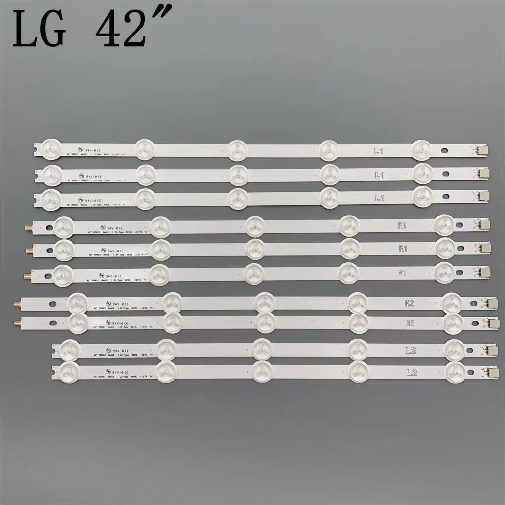 Светодиодный ТВ освещение часть для LG 42LN542V 42LN541V 42LN541U светодиодный бары Подсветка