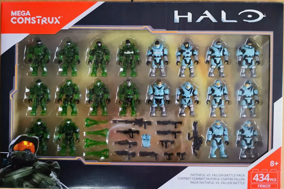 Mega Bloks Construx Halo Building Blocks Frm20 Faithful Vs Fallen Original Unopened Toys Action Toy Figures Aliexpress - fallen halo roblox
