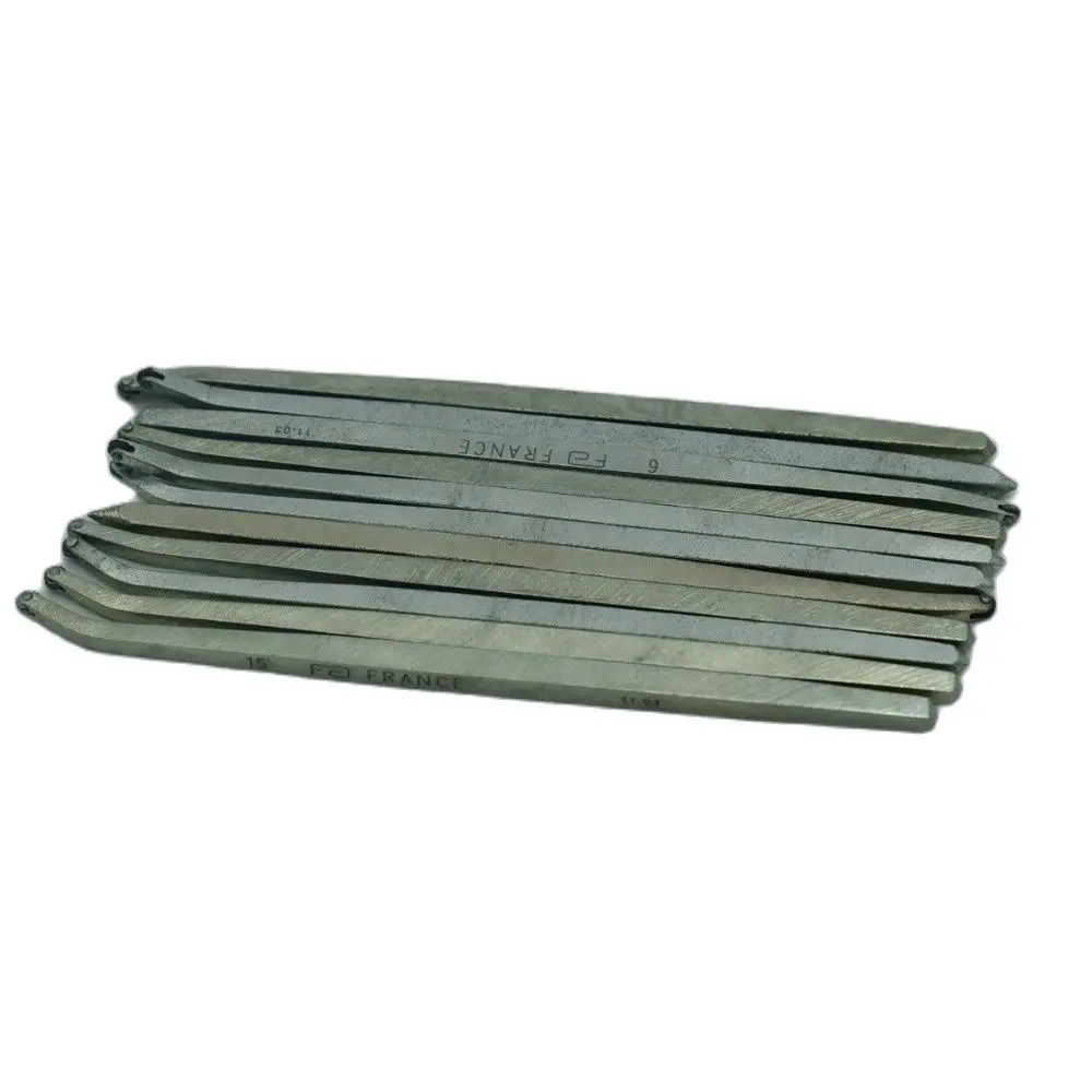 Size 5-15 Millgrain Wheels 67mm HSSL Square Handle For Graving Jewellery Making Tools