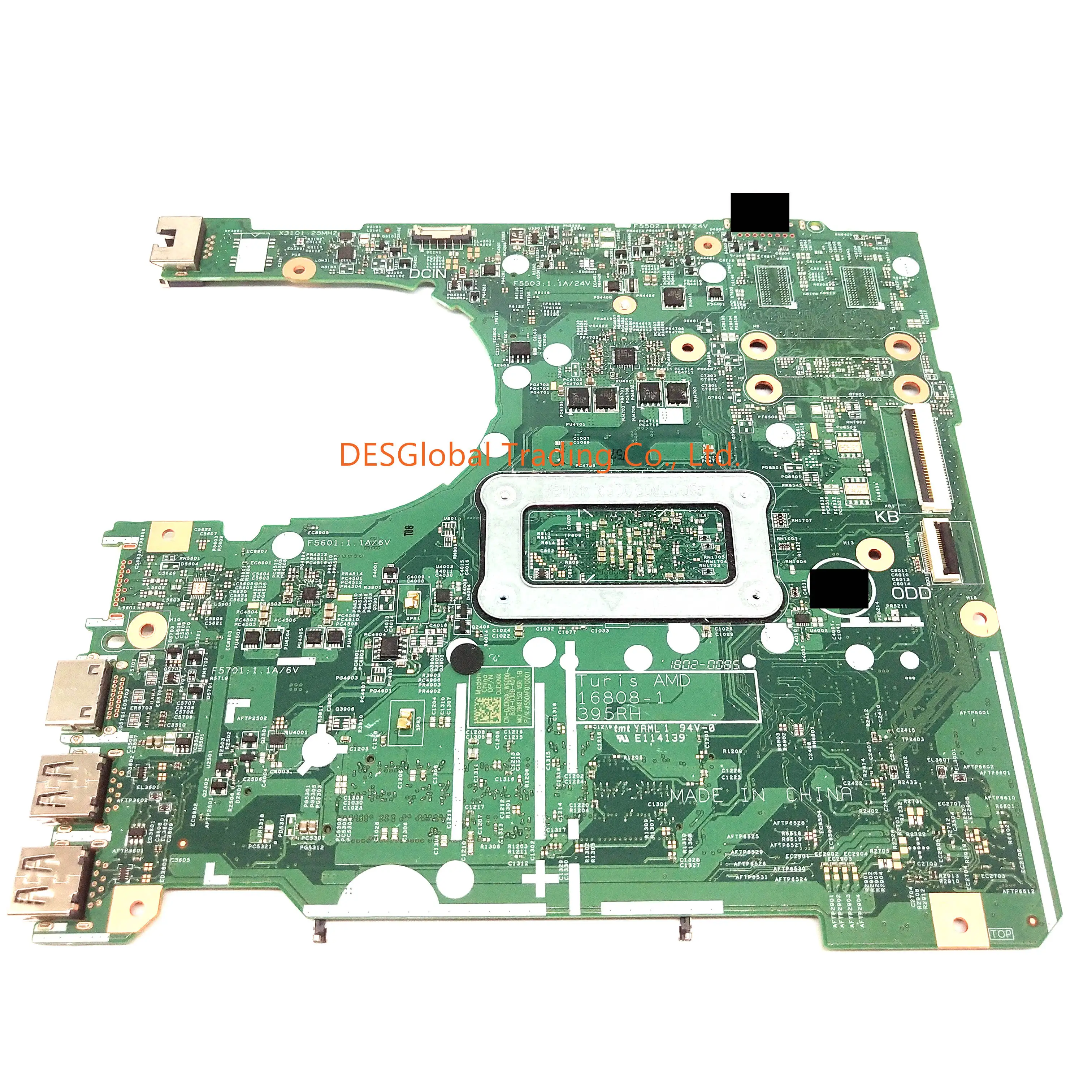 Hot Product  Mainboard For Dell Inspiron 15 3565 14 3465 Laptop Motherboard 16808-1 395RH CN-0JCKNX 0JCKNX JCKNX