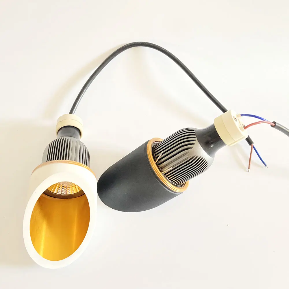 LED Ceiling light Cord lamps Spot light Replaceable GU10 Dia60mm 6W Kitchen Pipe Tube Lamp Dining Room Bar Home renovation
