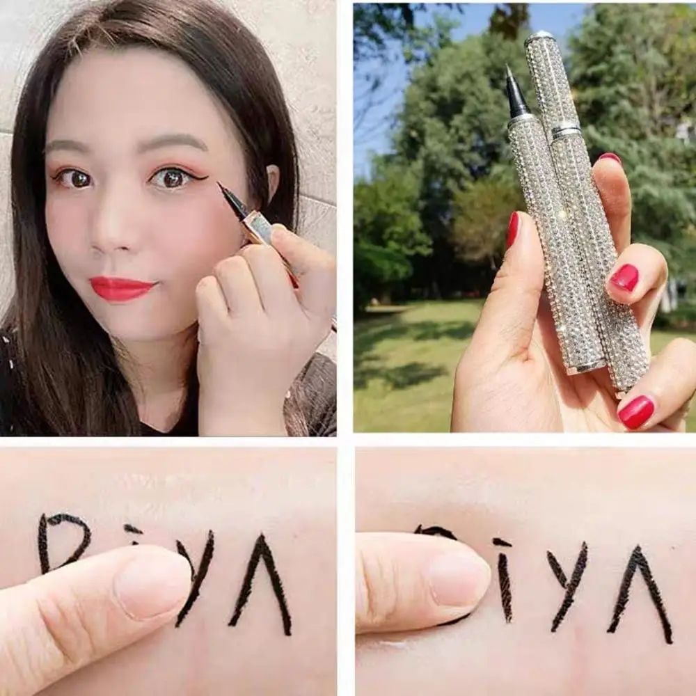 2020 women Diamond Eyeliner Liquid Pen Waterproof Long Lasting Quick Drying Smooth Makeup Beauty matte eyeliner stamp eye pencil 2020 women Diamond Eyeliner Liquid Pen Waterproof Long Lasting Quick Drying Smooth Makeup Beauty matte eyeliner stamp eye pencil