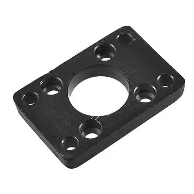 

Black Metal 29mm Bore Dia Cylinder Mounting Flange Plate Base
