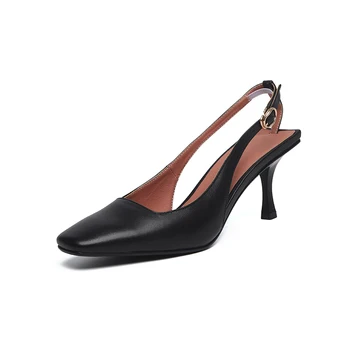 

Fashion 2020 New Arrival Pumps For Woman Concise Sexy high Heels Cow Leather Prom Party Office Lady Shoes Woman