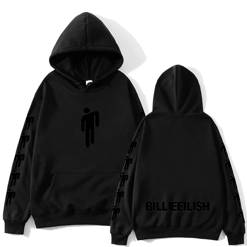 Billie Eilish модные толстовки с принтом женские/мужские толстовки с капюшоном и длинным рукавом горячая Распродажа повседневные трендовые уличные толстовки