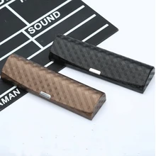 Изысканный портативный Чехол для очков, кожаный квадратный Чехол для очков, Чехол для очков для чтения