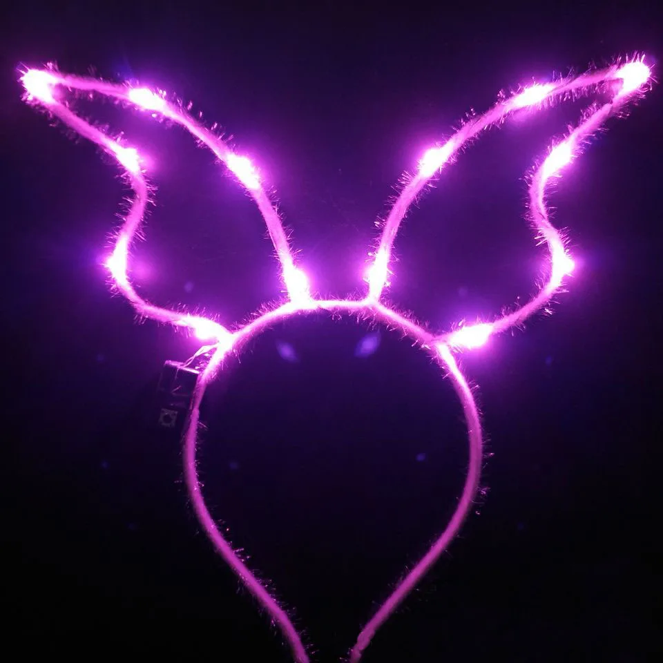 Women Antler Light LED Headband Hairband Photography Props Birthday Party Decoration Gift Christmas Easter Valentines Day | Дом и сад