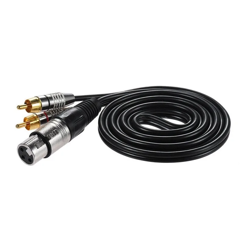 Rca    2RCA XLR ĳ     ͽ ĳ  ̺, 0.3  3 ھ  