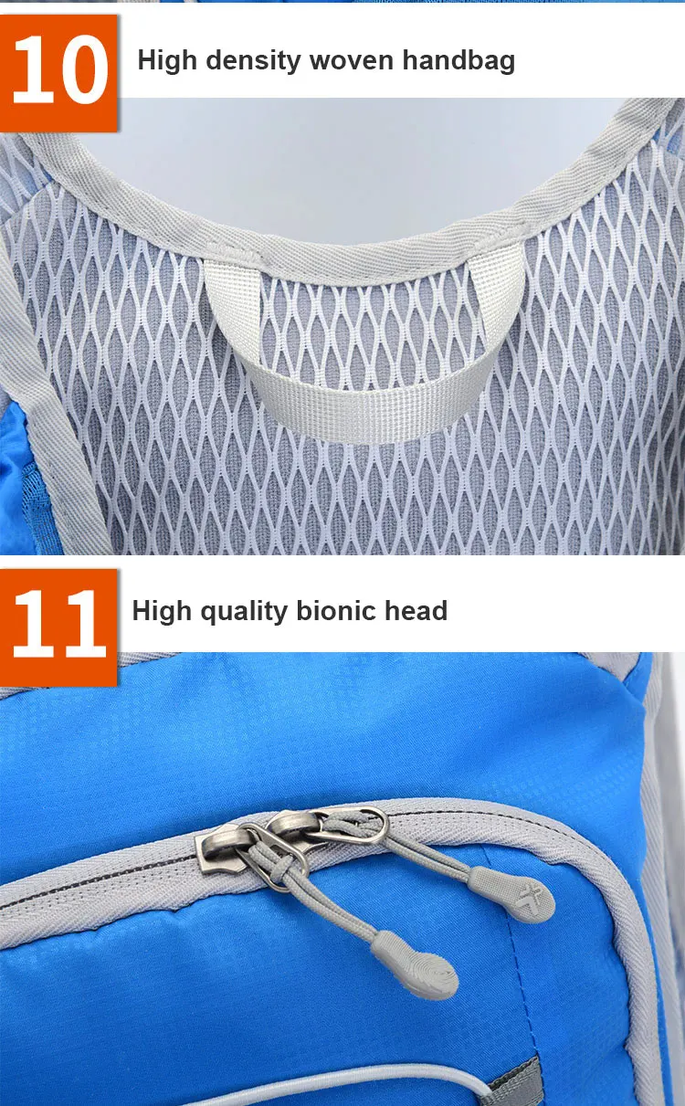 Outdoor Hydration Backpack 2L Water Bag Bag with Water Bladder Cycling Hiking Camping Travel Mountaineering Bag