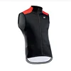 Men Cycling Windbreaker Vest With Back Pocket 2021 New High Visibility Reflective Windproof Cycling Men 4