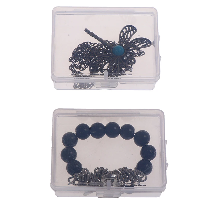 Home Storage Box Transparent Chapter Box, Mini Key Photo Boxes