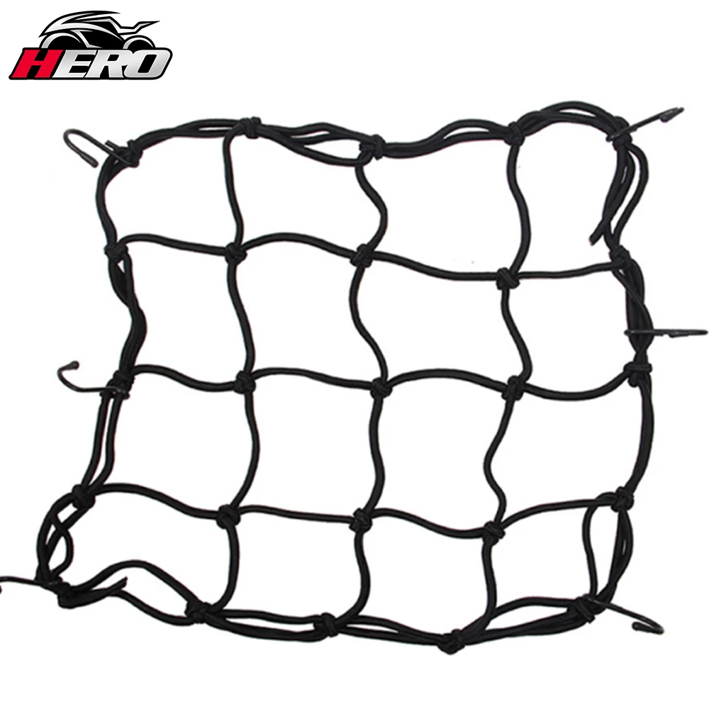 Motorcycle Accessories Hooks Motorcycle Motorbike Net Mesh Cargo Net Mesh Bungee Helmet Holder Luggage Casco Moto