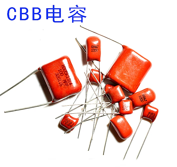 Polypropylene Film Capacitor CBB Capacitor 10PCS 63V 100V 250V 400V 450V 630V 2000V CBB22 Polypropylene film capacitor 101 103 104 105 125J 221 222 223 224 225 332 333 334