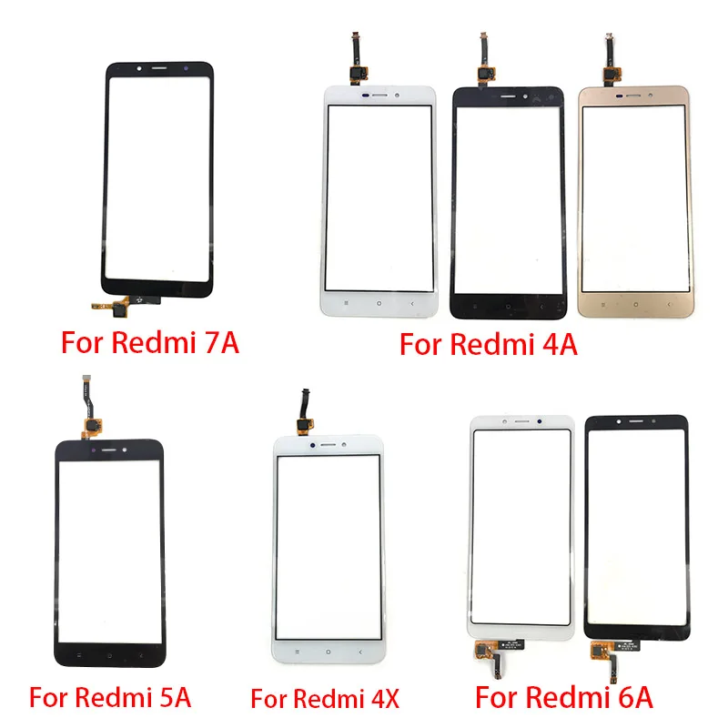 Сенсорное стекло для Xiaomi Redmi 4A 4X 5A 6A 7A сенсорная панель с цифровым