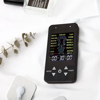 

Portable Household Electrical Muscle Stimulator Digital Meridian Massager