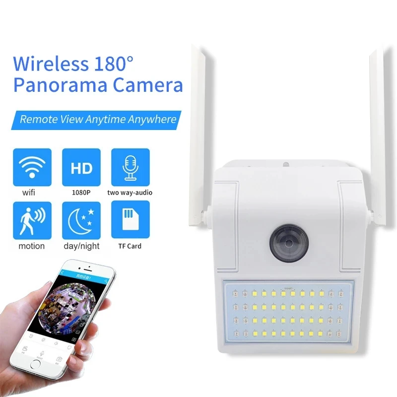 Уличная лампа с камерой 1080P Wi Fi IP камера безопасности/настенный беспроводной
