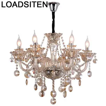 

European Pendelleuchte Home Vintage Nordic Crystal Pendant Light De Techo Moderna Deco Maison Lampara Colgante Hanging Lamp