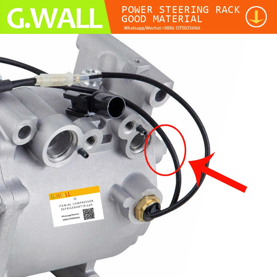 Компрессор кондиционера для Mitsubishi Endeavor Galant 2,4 3,8 2004-2012 AC Компрессор 7801A030 7801A195 7813A325 AKC200A560B AKC200A560C
