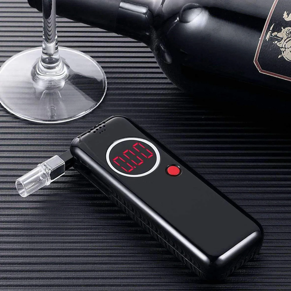 Алкоголь тестер Профессиональный ЖК-дисплей цифровой алкотестер тестер спирта дыхания анализатор тестер детектор тестер на алкоголь 시거잭 온도계 alkohomierz