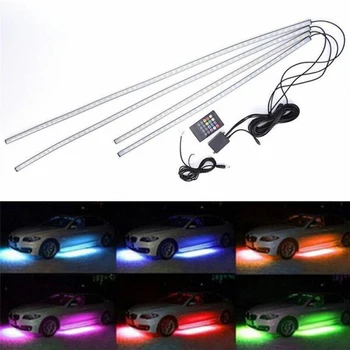 

Decoration LED Strip Super bright Sound activation Parts Accessories Car