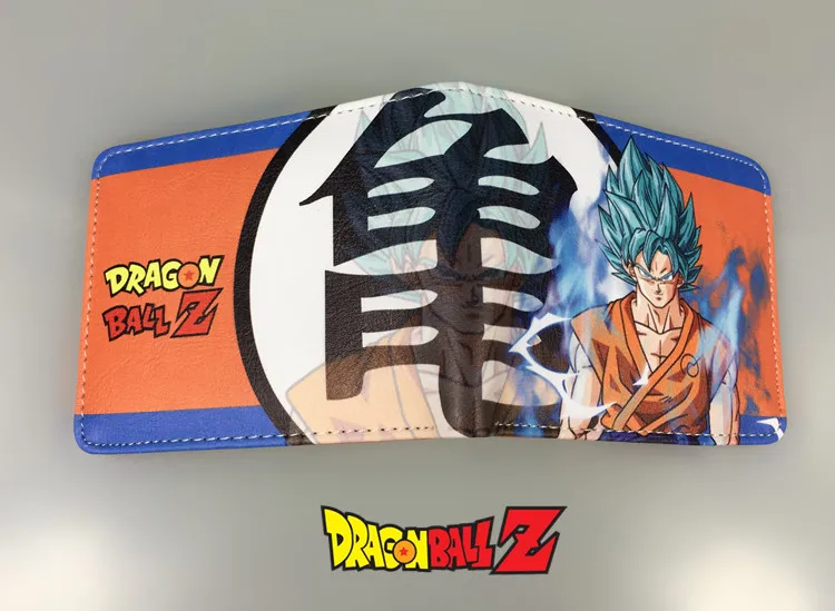 Dragon Ball, модный кошелек из искусственной кожи в стиле аниме, мягкая сумка для денег, кошельки на молнии, кошельки для монет, повседневные кошельки для карт, унисекс, подарки
