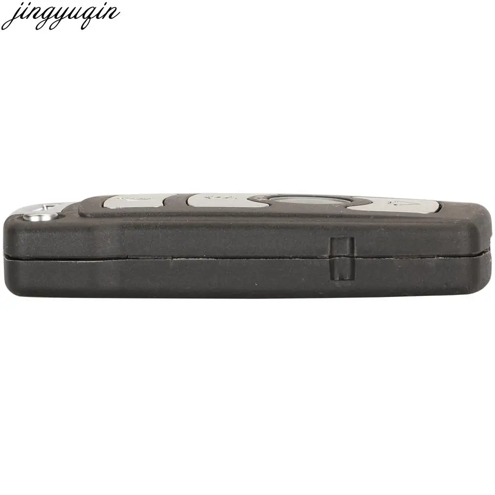 Jingyuqin Remote Car Key Case Shell For BMW 7 Series E65 E66 E67 E68 745i 745Li 750i 2002-2008 3 Buttons Smart Keychain Fob key case car key shell car remote key car key key shell
