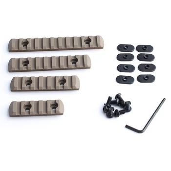 

4pcs/set Rifle Scope Mount 5/7/9/11 Slots 20mm Keymod Weaver Picatinny Rail Military Tactical Mount Base Hunting Accessories