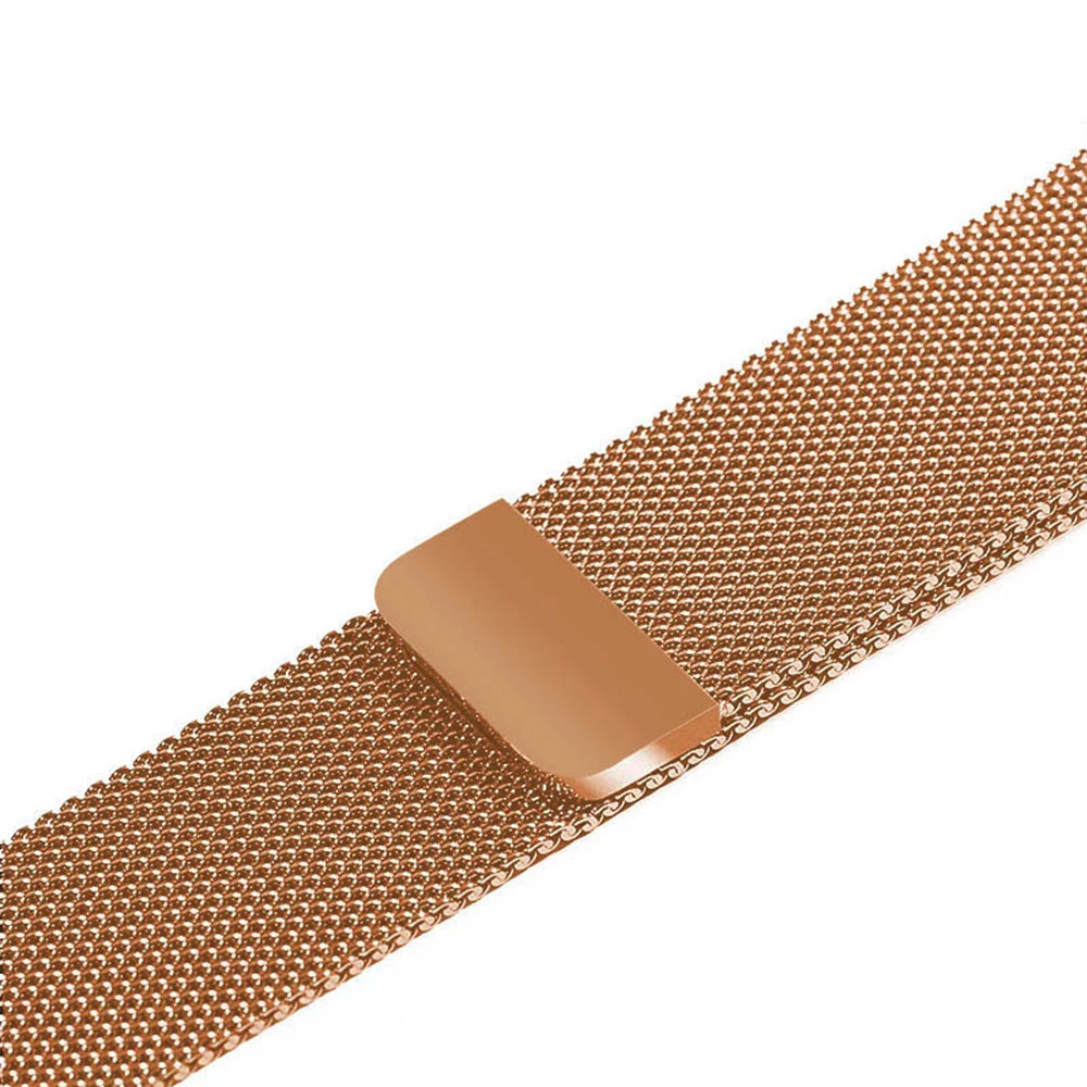 Миланский ремешок для наручных часов Apple Watch, ремешок 42 мм, 38 мм и нержавеющая сталь металлический корпус наручных часов iwatch, 5/4/3/2/1 Нержавеющая сталь, браслет, ремешок на запястье для наручных часов с магнитной застежкой