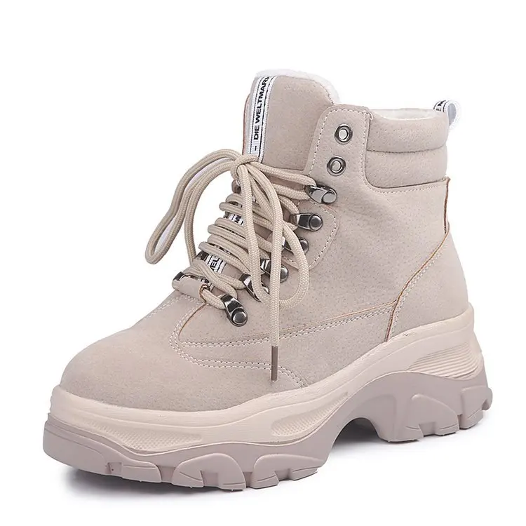 

Botas Femininas Women Boots 2019 New Winter Boots Women Shoes Warm Snow Boots Fashion Women Ankle Boots Flock Winter Shoes Woman