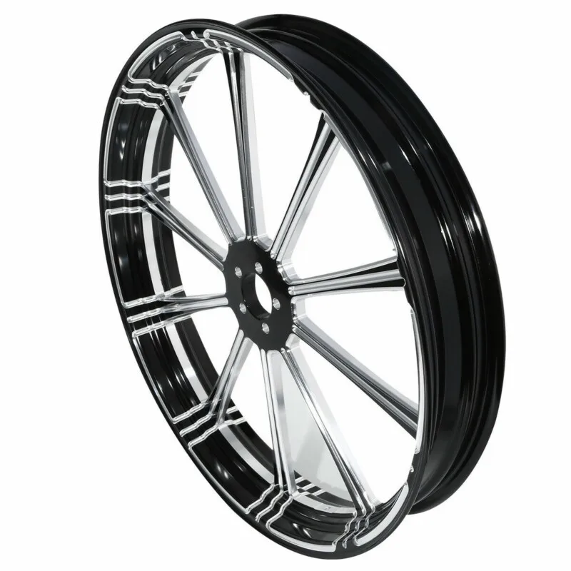 Передний обод колеса для мотоцикла 23x3 5 дюйма CNC BLK двойной диск Harley Bagger Touring 2008