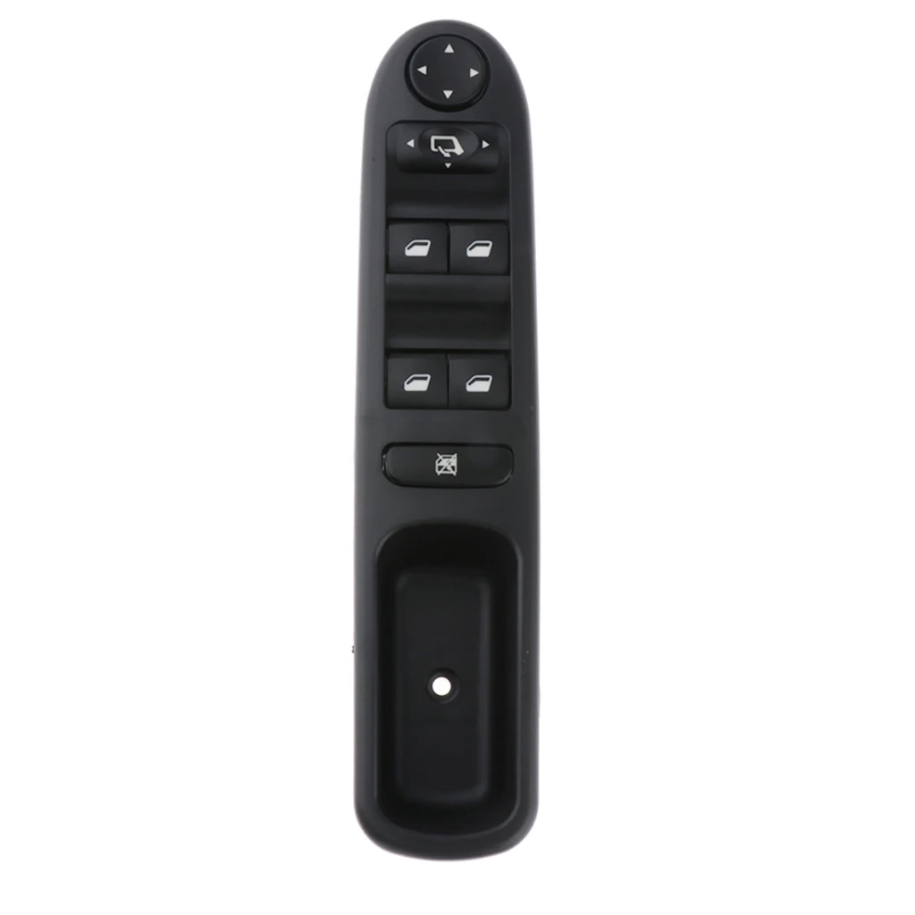 Power Windows Driver Side Main Switch For Peugeot 307 3A / C, 307 Break 3E, 307 CC 3B, 307 SW 3H