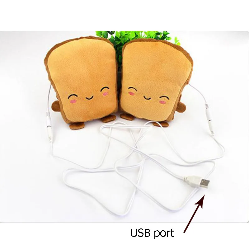 1 пара перчаток с подогревом для рук USB теплые зимние перчатки без пальцев