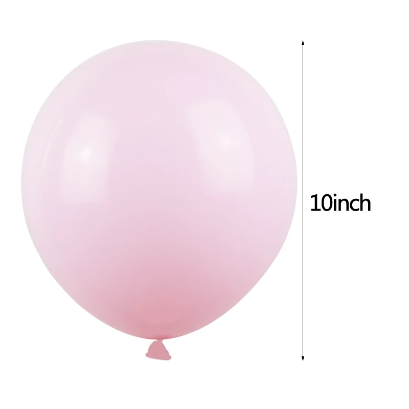 10 дюймов Макарон цветные латексные шары для свадьбы День рождения, детский душ украшение шариками сладкий цвет Красочные вечерние воздушные шары поставки 7
