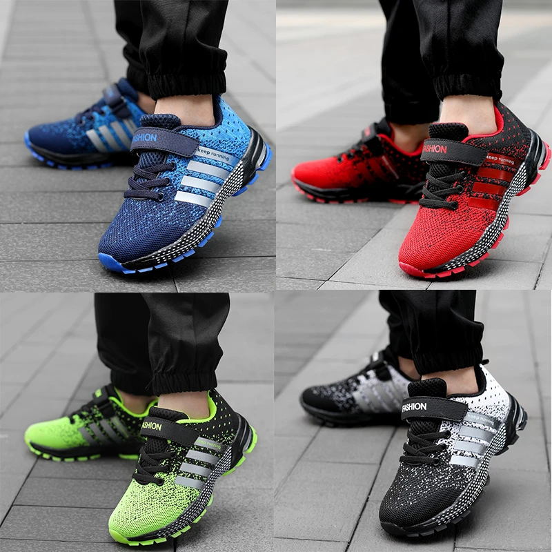Fashion Kids Running Shoes For Child Breathable Boys Sneakers Girls Non-slip Outdoor Casual Sports Shoes Teenagers Walking running shoes