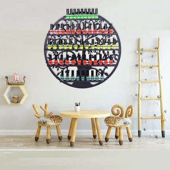 

5 Tier Metal Circular Nail Polish Display Organizer Acrylic Clear Lipstick Storage Box Nail Polish Cosmetics Display