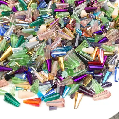 BEAUCHAMP разноцветный кристалл чешский бисер квадратная форма камня Ювелирные изделия кисточкой ожерелье серьги стекло талисманы браслет аксессуары