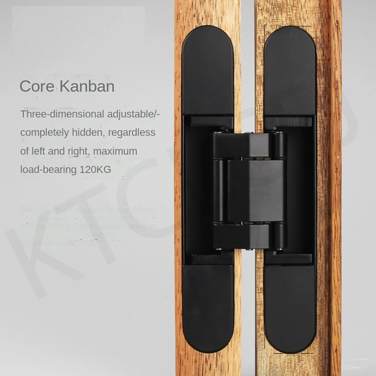 

2Pcs 40KG/80KG/120KG Zinc Alloy Butt Hinge Door Invisible Hinges 3D Adjustable Bearing Hinges Shiny Gold Black Bright Chrome