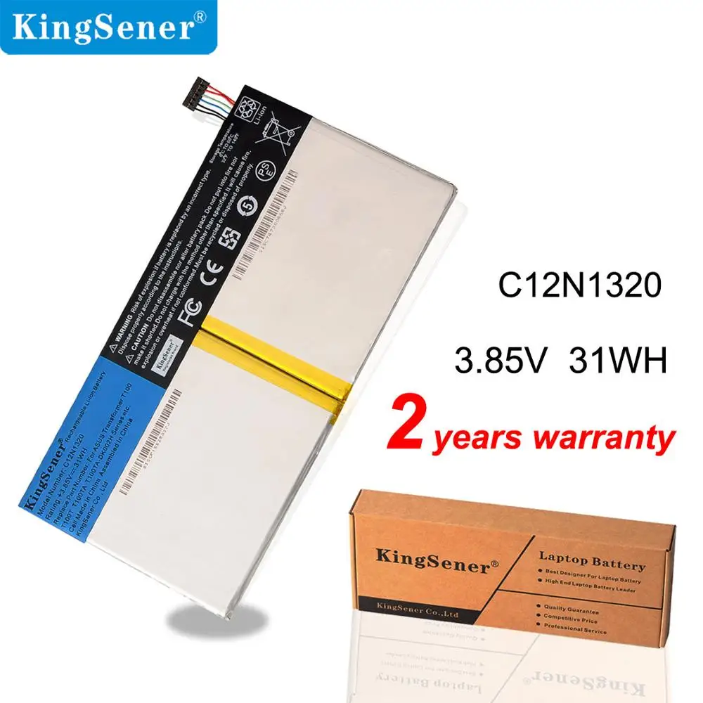 Kingsener C12n1320 Nova Bateria para Asus Transformador Livro T100 T100t T100ta T100ta-c1 Séries 3.85v 31wh