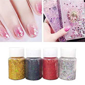 

4 Colors Resin Casting Mold Glitters Sequains Pigment Fillings Kit Makeup Jewelry Fillings Nail Art Decor Jewelry Making Tool