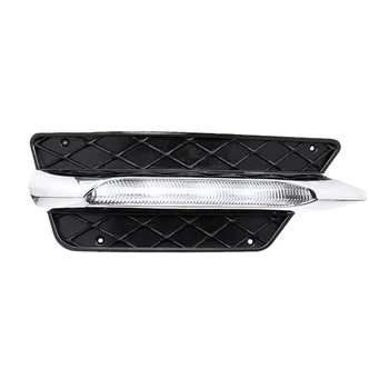 

DRL Front Bumper Grill Molding LED Fog Light Daytime Running Light Fog Lamp for Mercedes for Benz W204 C-Class 2012-14