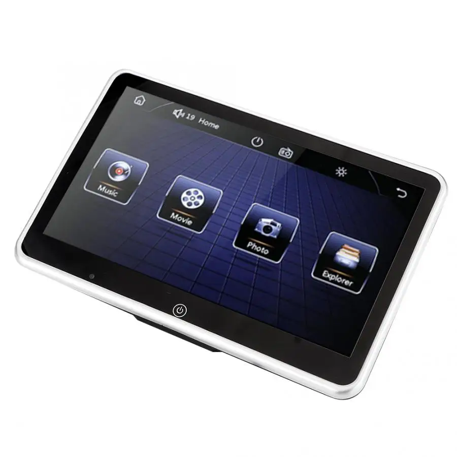 10.1in Bluetooth Car Headrest Monitor MP5 HD 1080P Video Screen Multimedia Audio Player MP5 Car Accessories