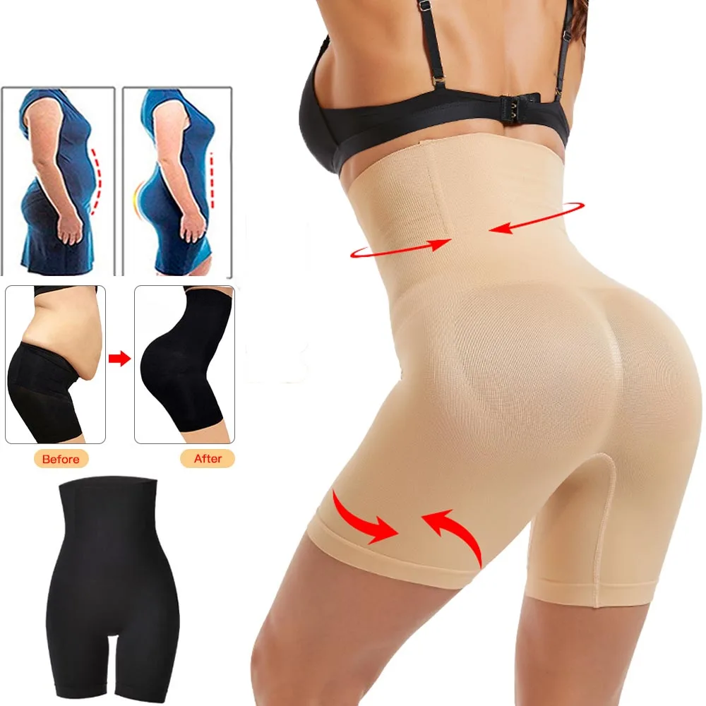 

Women High Waist Shaping Panties Breathable Slimming Underwear Panty Shapers Tummy Control Panties Hip Butt Lifter Body Shaper