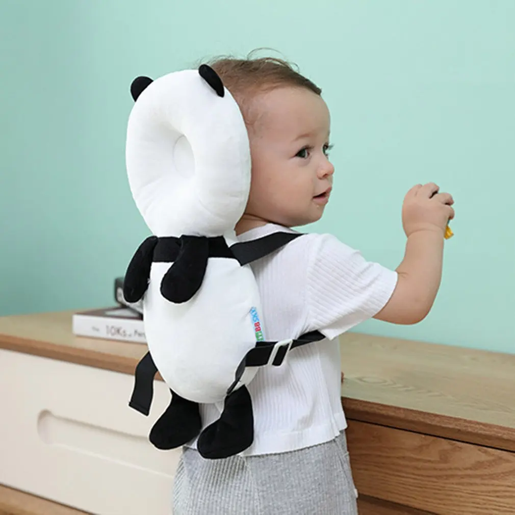 Cartoon Drop-proof Pillow Cute Bee Panda owl Baby Head Protection Pad Toddler Headrest Drop Resistance Cushion Baby Neck Nursing